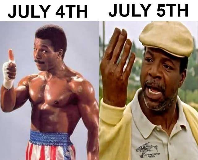 JULY 4TH 5TH SHREDFIN