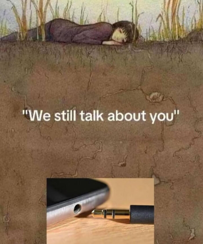 "We still talk about you'
