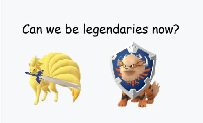 Can we be legendaries now?