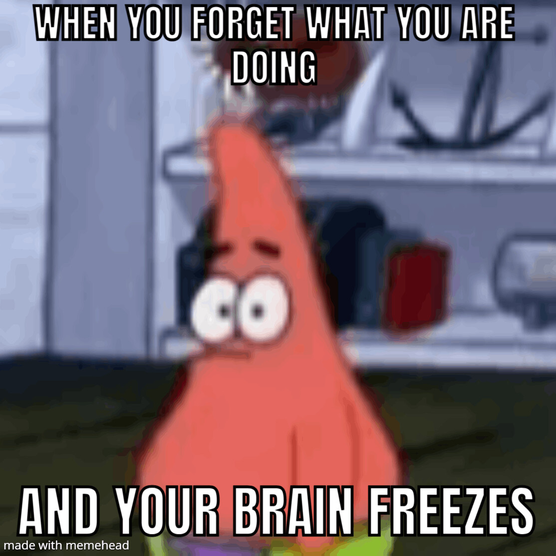 i do this all the time