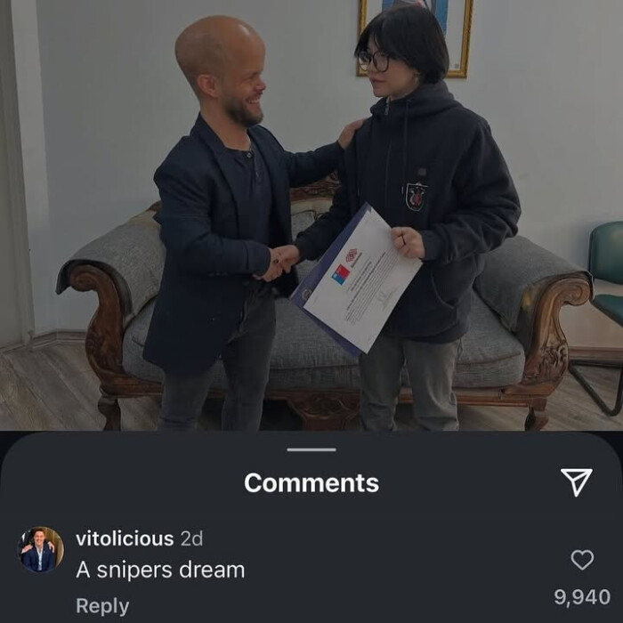 Comments vitolicious A snipers dream