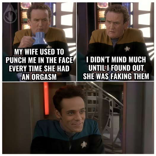 MY WIFE USED TO PUNCH ME IN THE FACE EVERY TIME SHE HAD AN I DIDN'T MIND MUCH UNTIL FOUND OUT WAS FAKING THEM