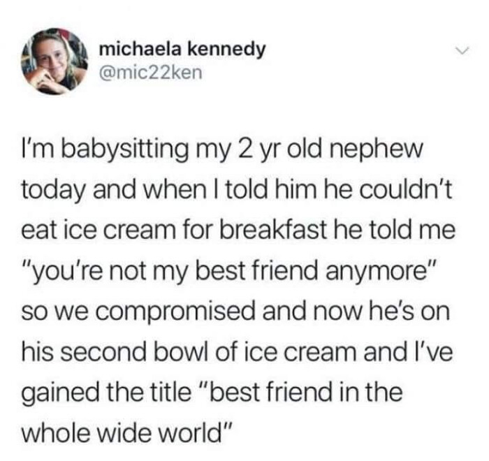 michaela kennedy I'm babysitting my