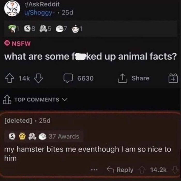 NSFW what are some faked up animal facts?