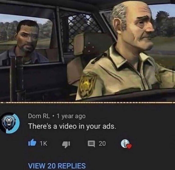year ago There's a video in your ads.