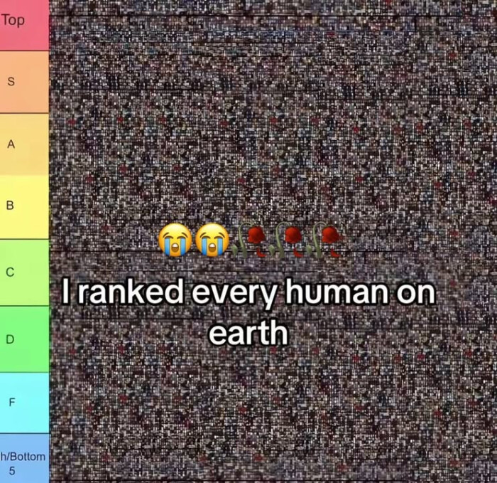 Tor S A v C D (ren) (res) franked every human on earth F h/Bottom 5