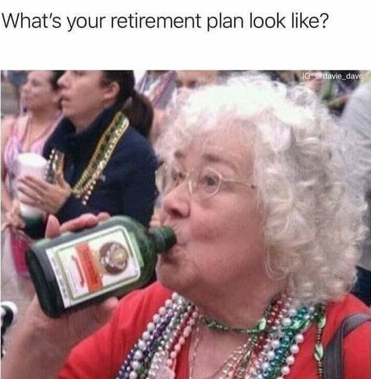 What's your retirement plan look like?
