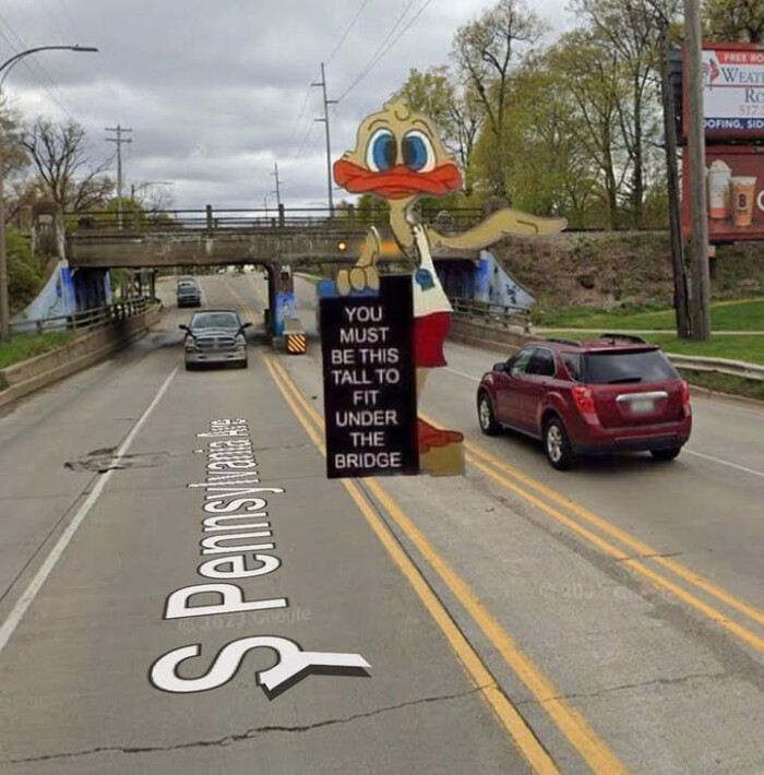 YOU MUST BE THIS TALL TO FIT S Pename UNDER THE BRIDGE