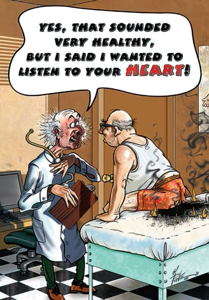 YES, THAT SOUNDED VERY HEALTHY, BUT I SAID WANTED TO LISTEN YOUR fISART!