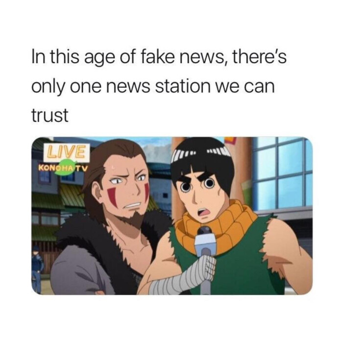 In this age of fake news, there's only one news station we can trust KONGHA