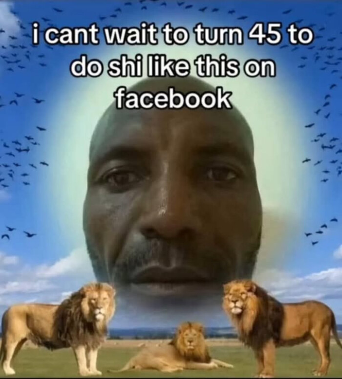 i cant wait to turn 45 do shi like this on facebook