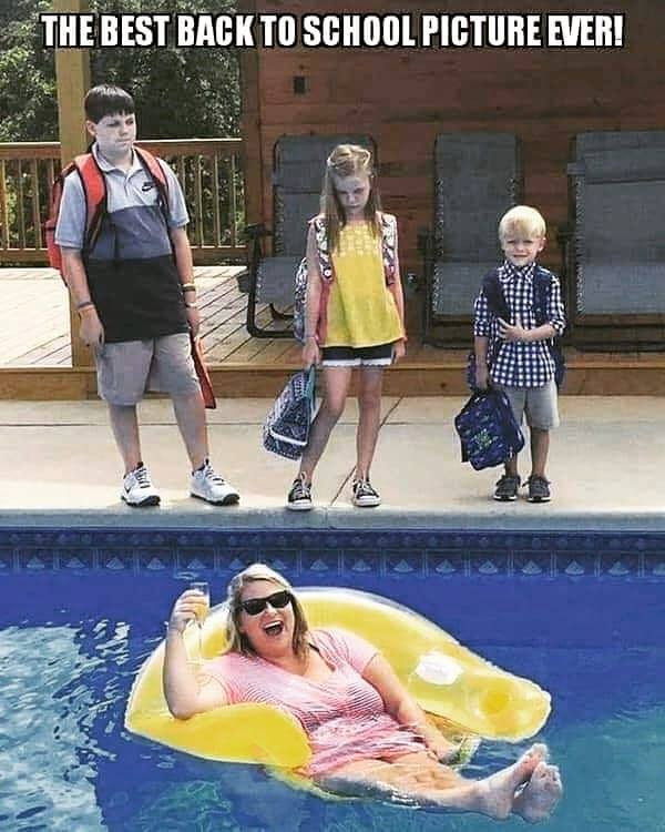 THE BEST BACK TO SCHOOL PICTURE EVER!