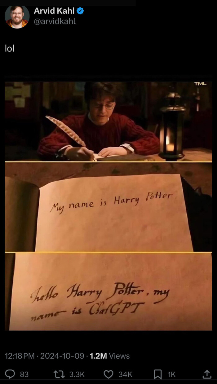 lol TML My name is Harry Patter hello Harry, Patter, my NAMe