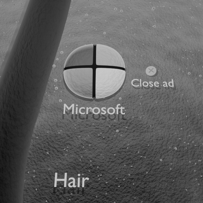 Close ad Microsoft Hair