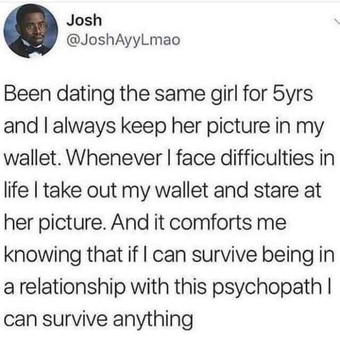 Josh Been dating the same girl for