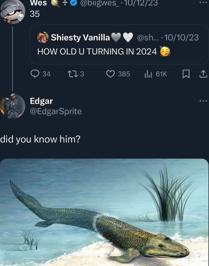 la Edgar did you know him?