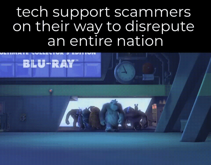 tech support scammers on their way to disrepute an entire nation BLU-RAY