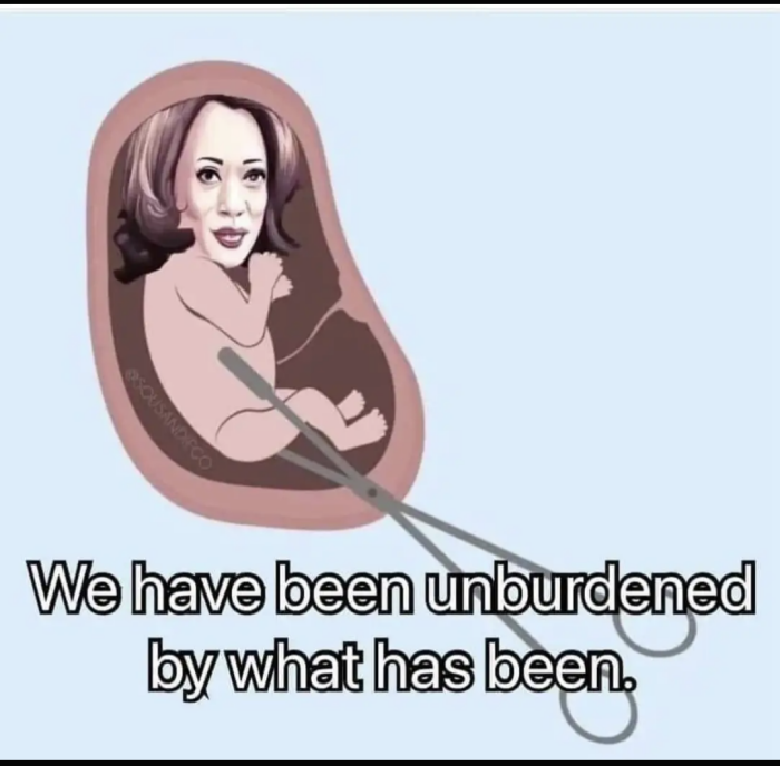 We have been unburdened by what has been,