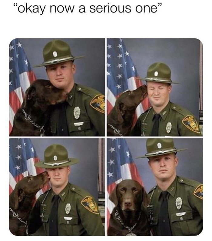 "okay now a serious one"