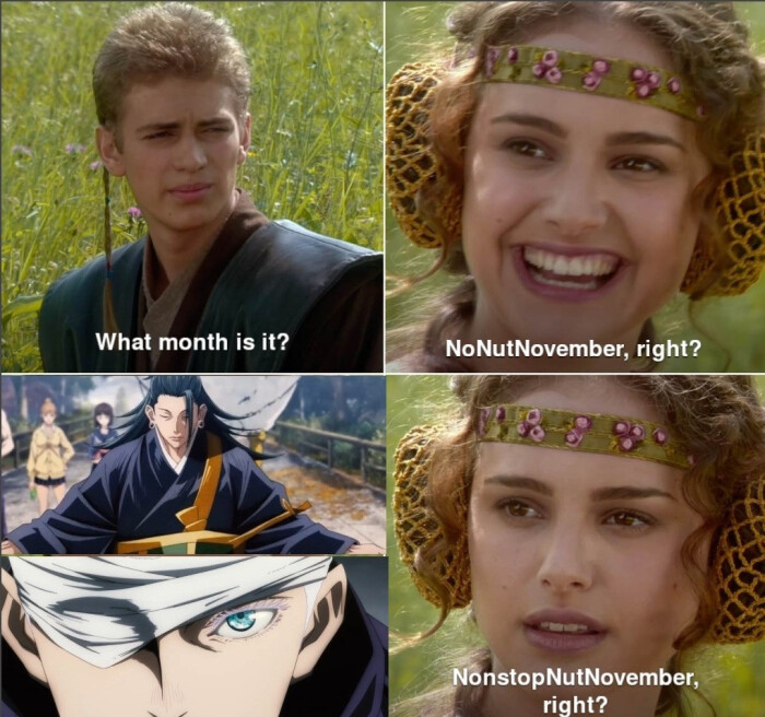 What month is it? NoNutNovember, right? NonstopNutNovember,