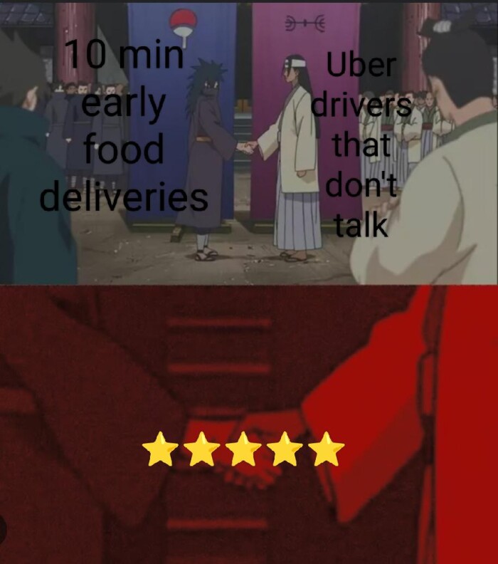 10 min early food deliveries 3 HE Uber drivers talk