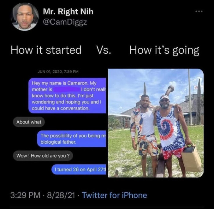 Mr. Right Nih How it started Vs. it's going JUN