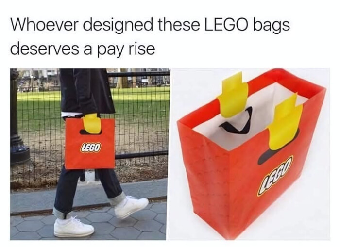 Whoever designed these LEGO bags deserves a pay rise 120