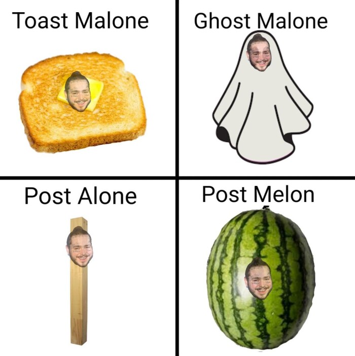 Toast Malone Ghost Post Alone Melon