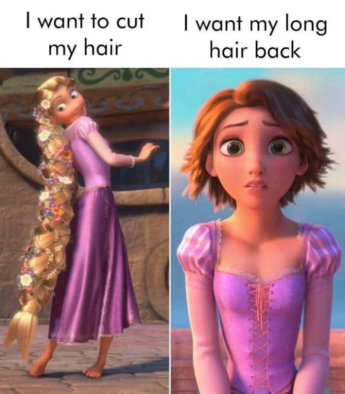 Share a picture of the most iconic hairstyle Disney has ever created.