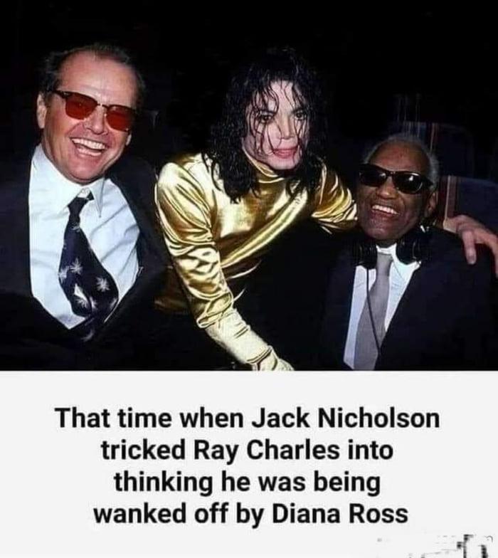 That time when Jack Nicholson tricked Ray Charles into thinking he was being off by Diana Ross