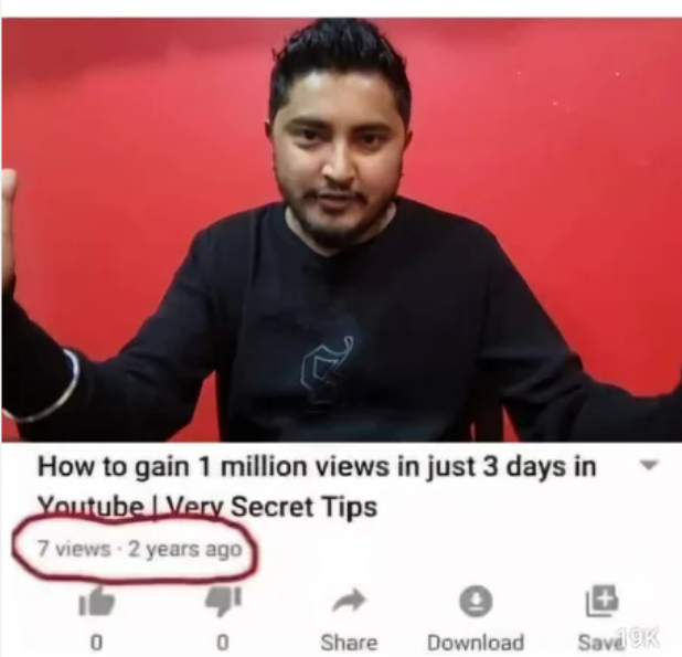 How to gain 1 million views in just 3 days Youtube I Very Secret Tips 7 2 years ago 0 Share Download Sava 9K