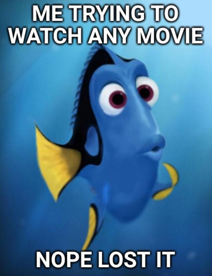 ME TRYING TO WATCH ANY MOVIE NOPE LOST IT