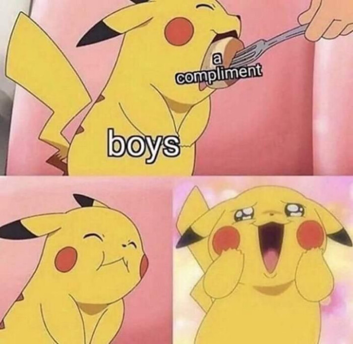 a compliment boys
