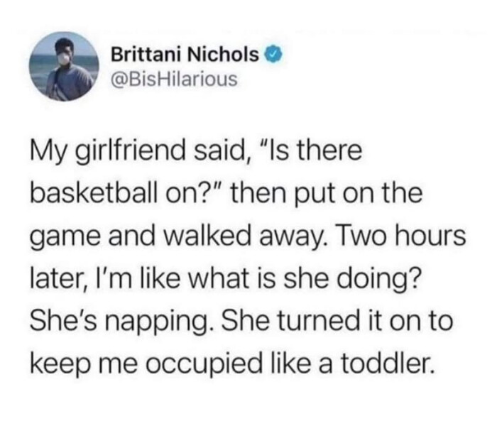 Brittani Nichols My girlfriend said,
