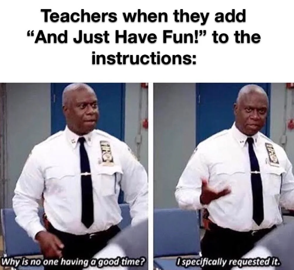 Teachers when they add
