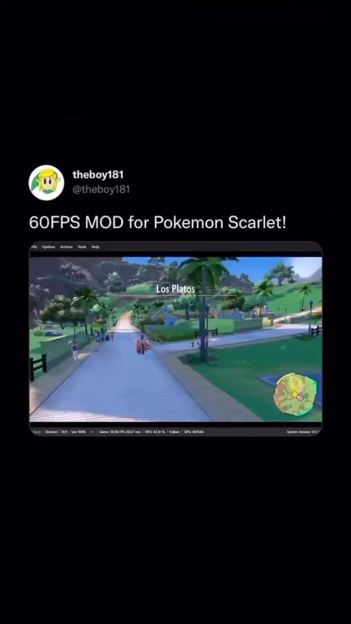 MOD for Pokemon Scarlet! Los Platos